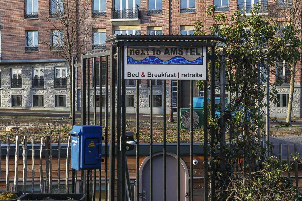 Bed and Breakfast Houseboat Next To Amstel Ámsterdam Exterior foto