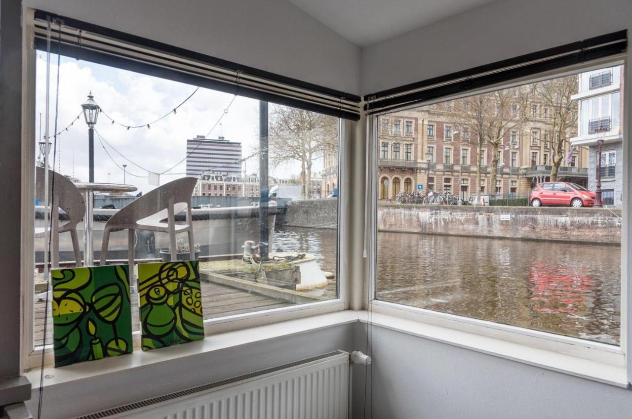 Bed and Breakfast Houseboat Next To Amstel Ámsterdam Exterior foto