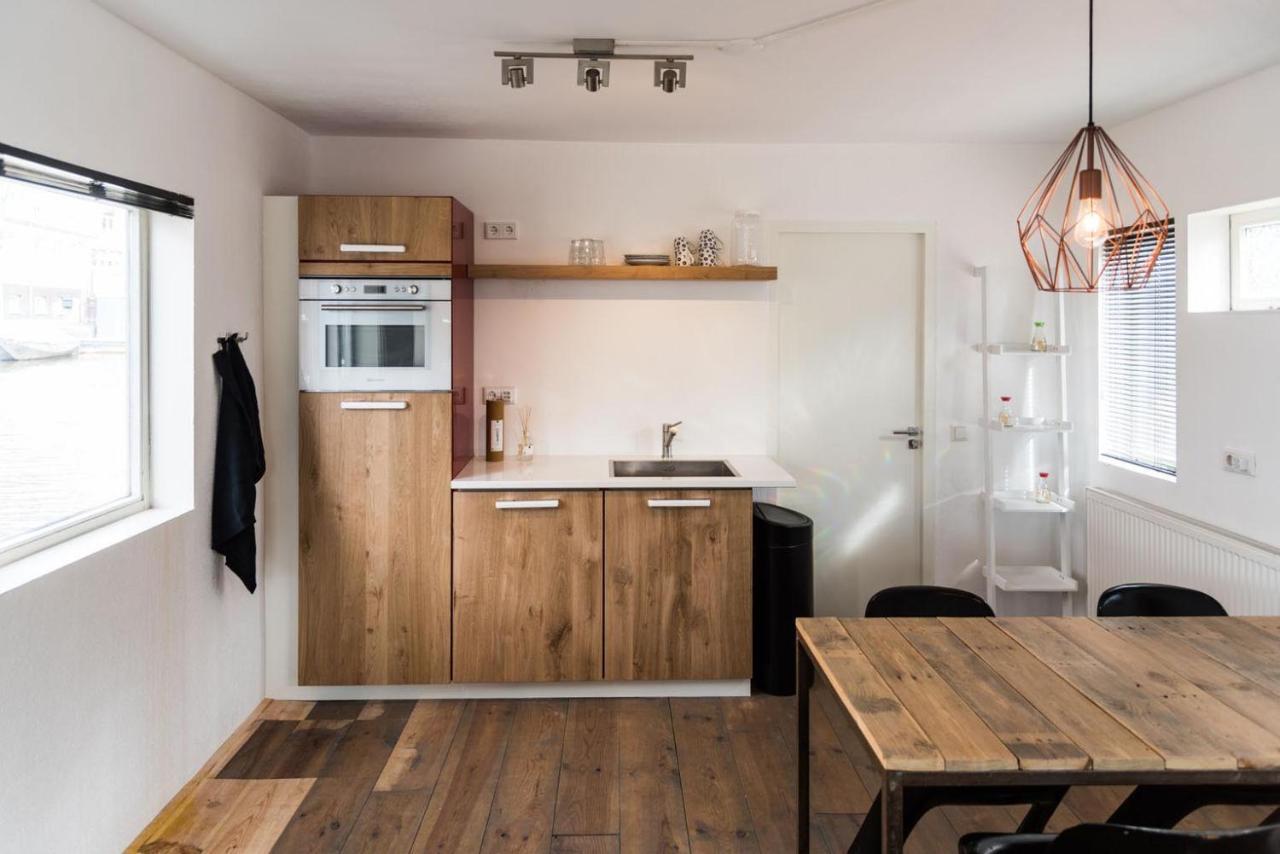 Bed and Breakfast Houseboat Next To Amstel Ámsterdam Exterior foto